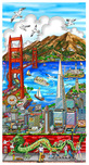 Fazzino Art Fazzino Art High Over San Francisco (DX)